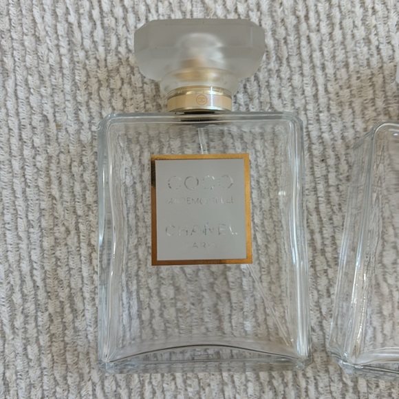 Chanel mademoiselle coco Chanel pair bundle of 4 empty perfume bottles - Picture 4 of 5